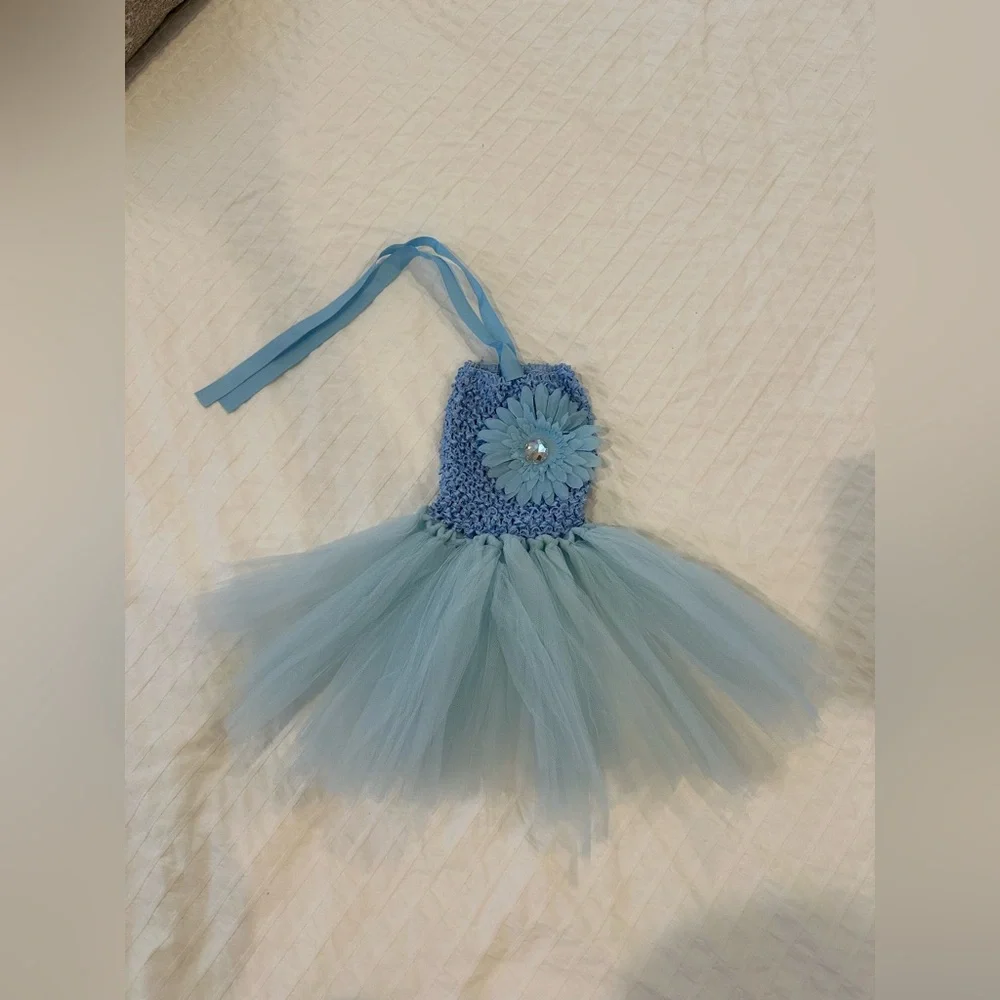 Blue Tutu dress size Newborn